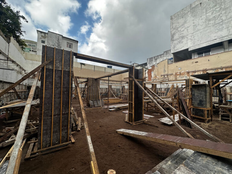 Foto da obra