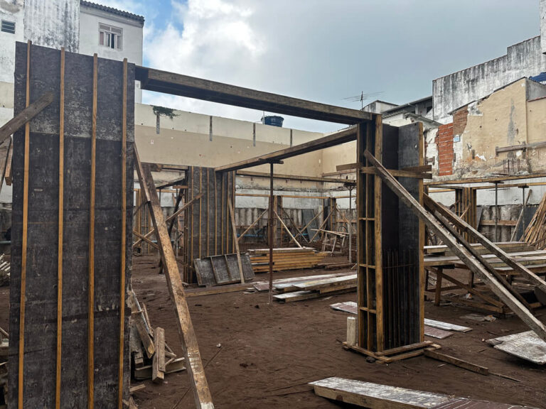 Foto da obra
