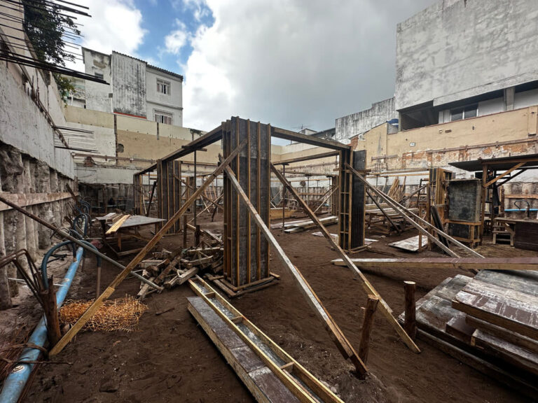 Foto da obra