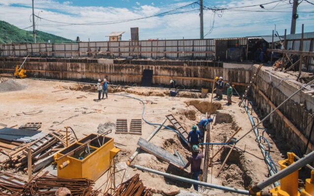 Foto da obra