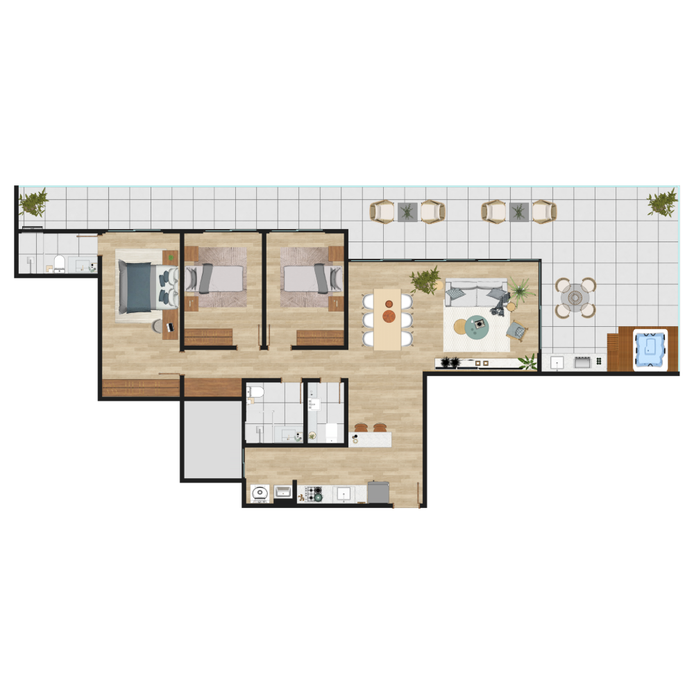 Planta humanizada
