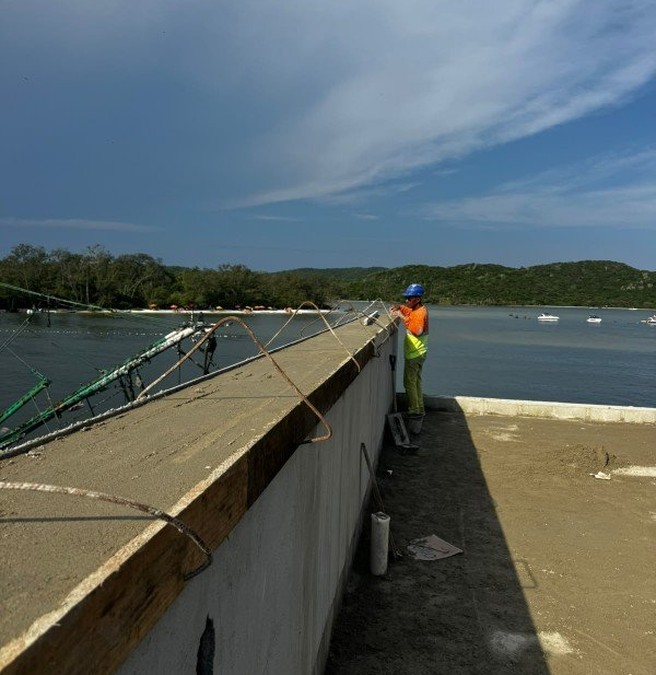 Foto da obra