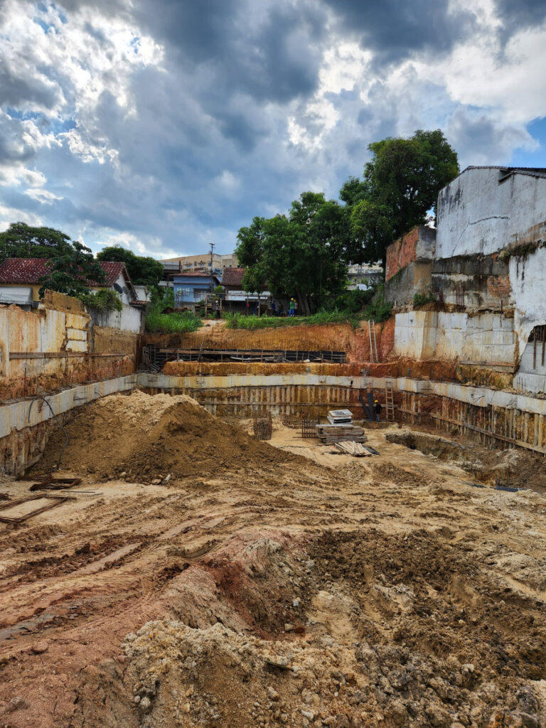 Foto da obra