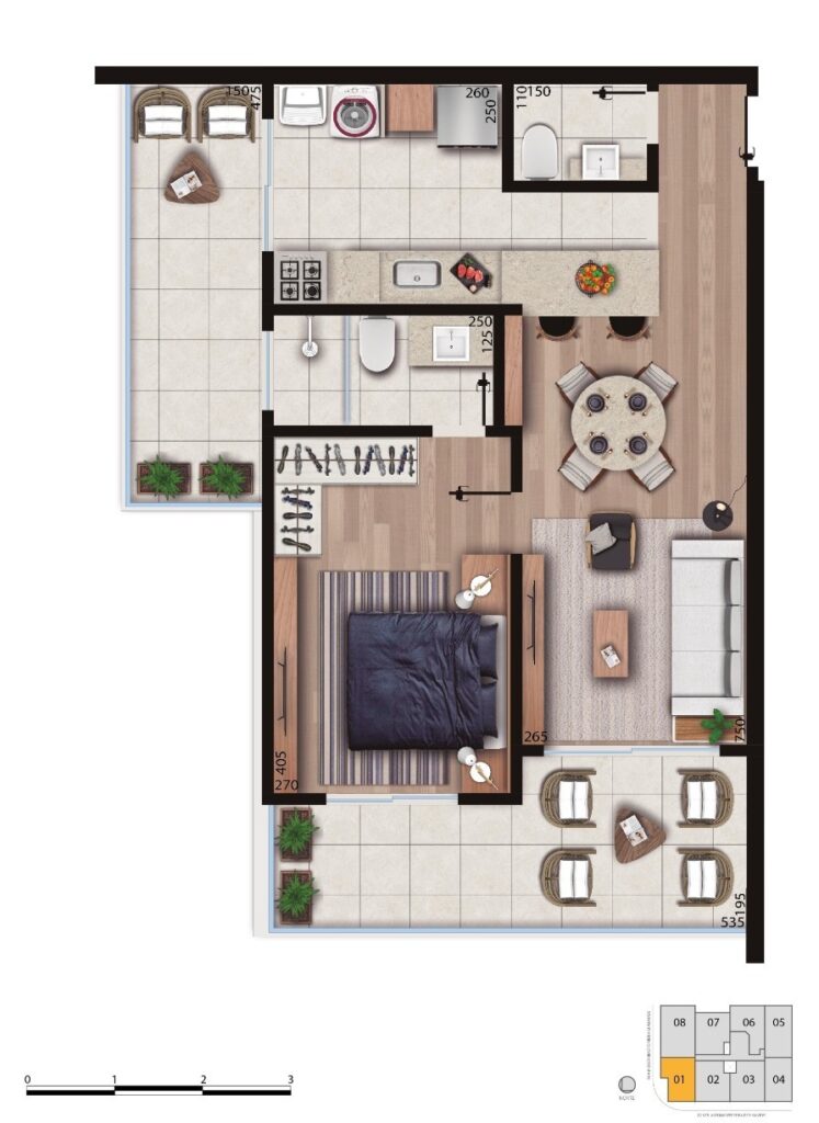 Planta humanizada