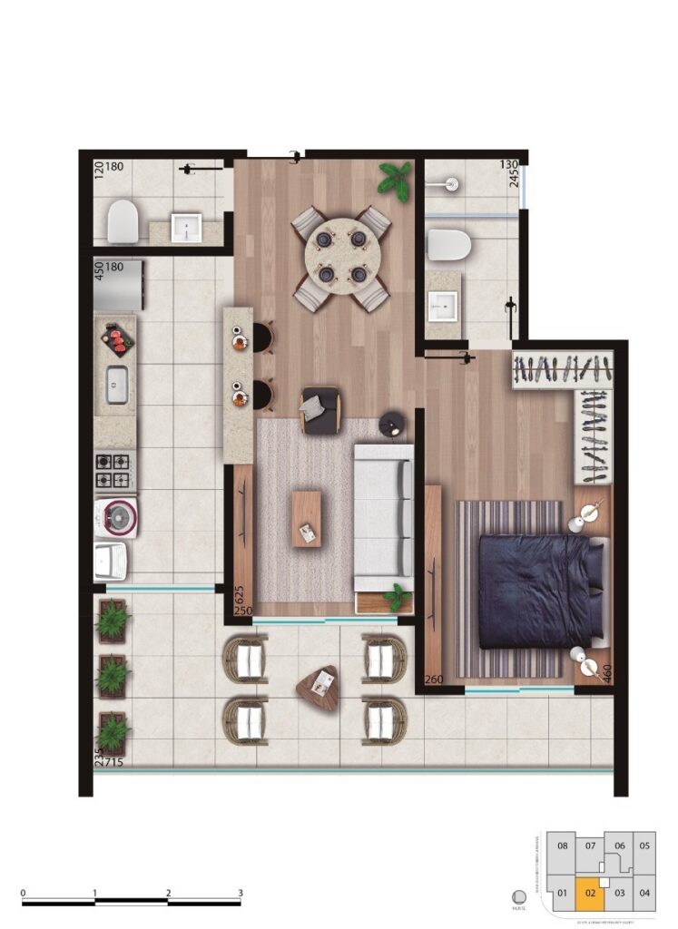 Planta humanizada