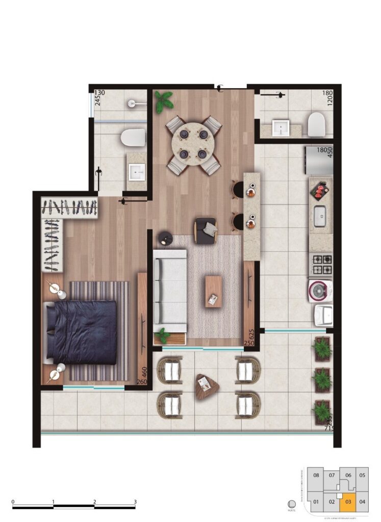 Planta humanizada