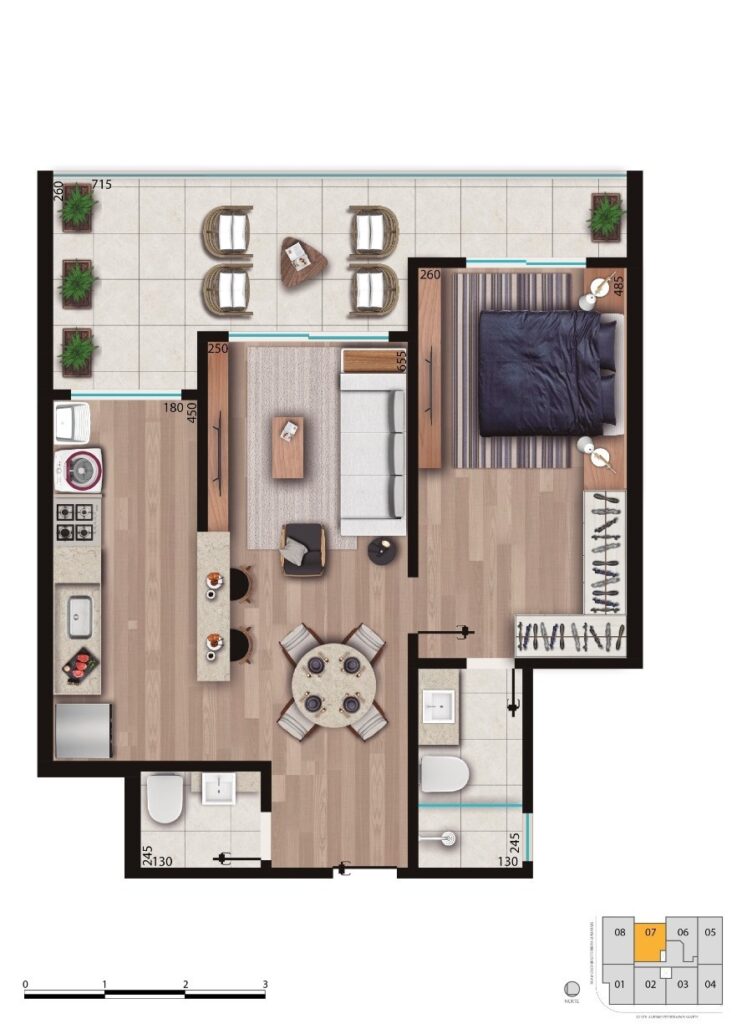 Planta humanizada